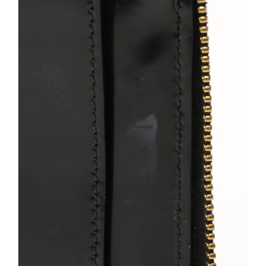 【美品✨】コムデギャルソン 二つ折り財布 ラウンドファスナー ドット ブラック コムデギャルソン 2つ折り財布 ラウンドファスナー ブラックドット