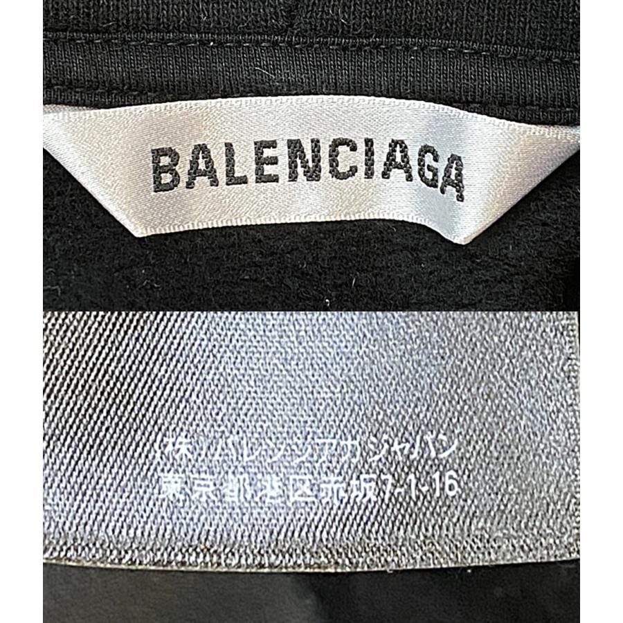 バレンシアガ パーカー フーディ シューズモチーフプリント 20AW 578135 メンズ SIZE XS BALENCIAGA 中古_2