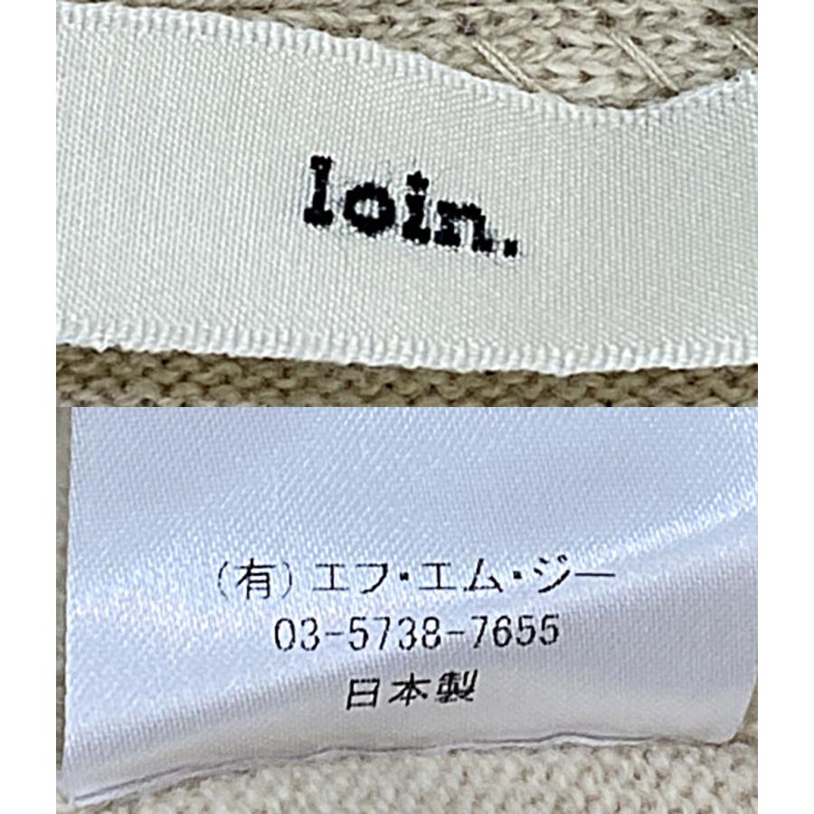 美品 ロワン ベスト カシミヤ100 5LN0001 レディース SIZE F loin 中古 