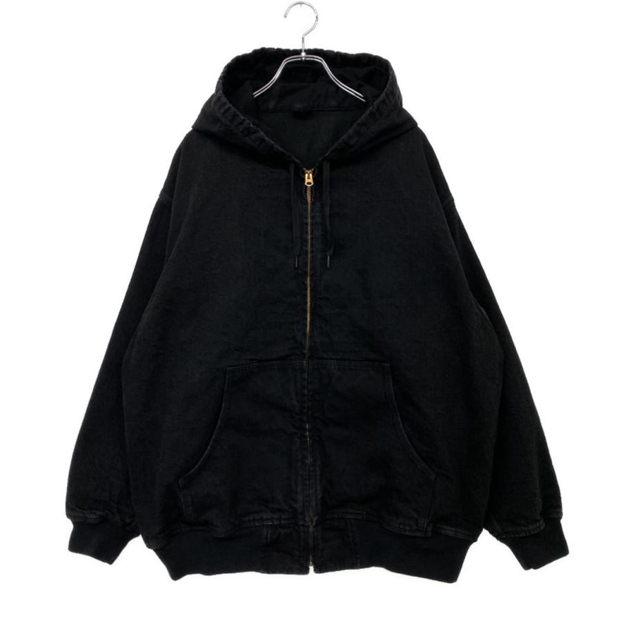コモリ デニムパーカー ブラック C03-01003 メンズ SIZE 3 COMOLI 中古 