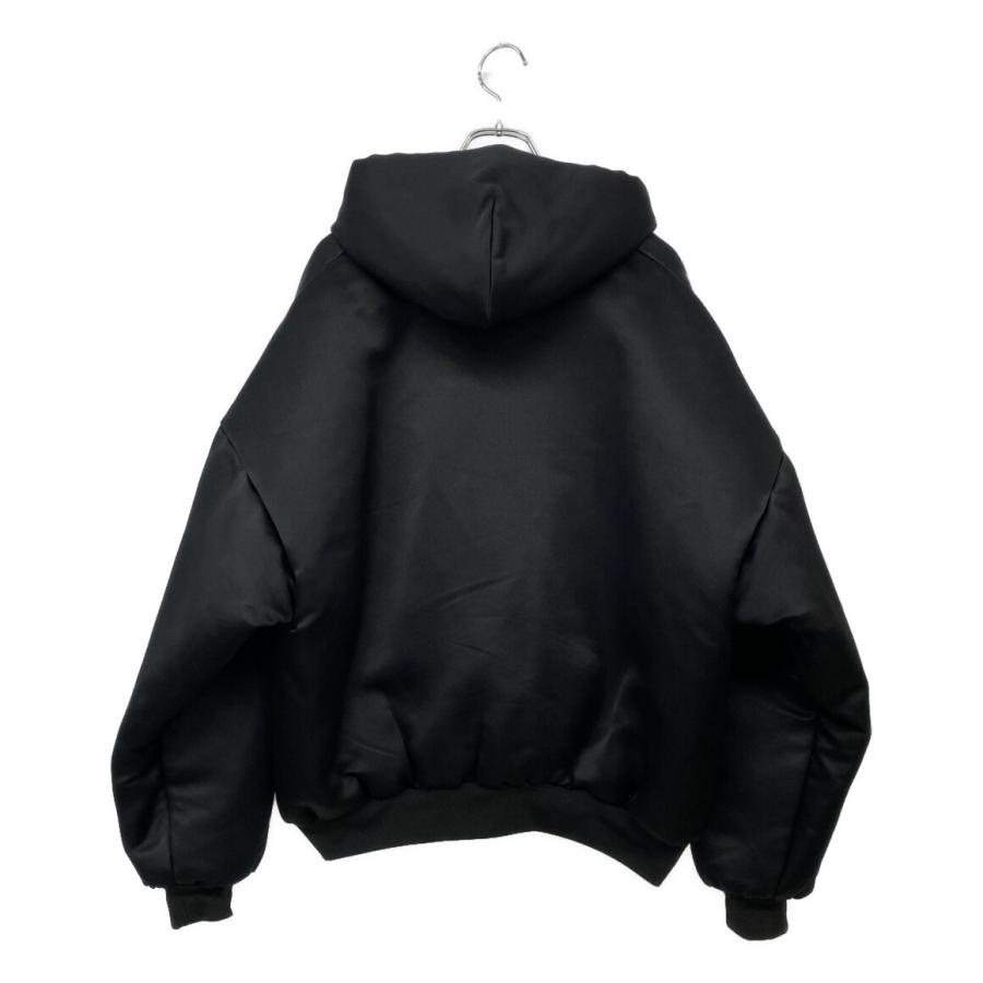 BALENCIAGA（バレンシアガ） 中綿ジャケット フーディ ブラック 802928