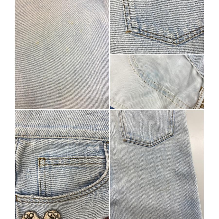 GUCCI（グッチ） デニムパンツ 467288 ハートパッチデニム レディース