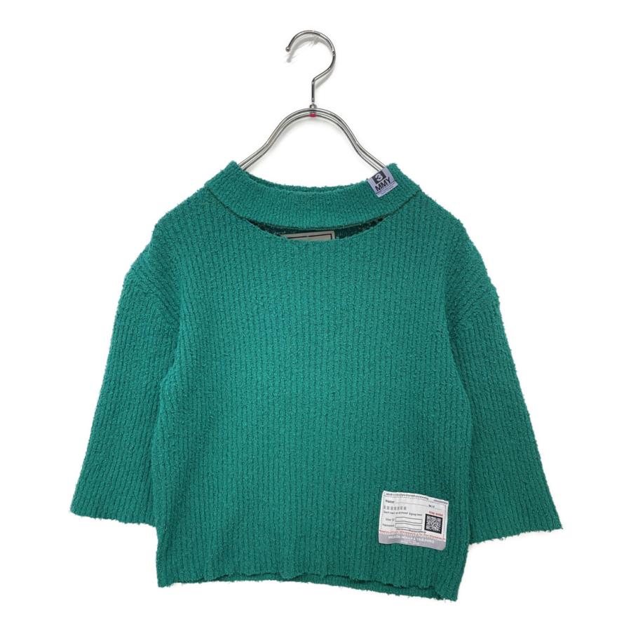 美品 メゾンミハラヤスヒロ スキッパーニット 美品 メゾン ミハラヤスヒロ ニット B10SW641 レディース SIZE 38