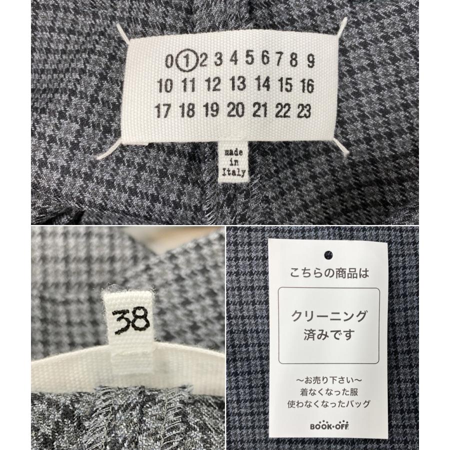 マルタンマルジェラ パンツ グレンチェック レディース SIZE 38 MARTIN