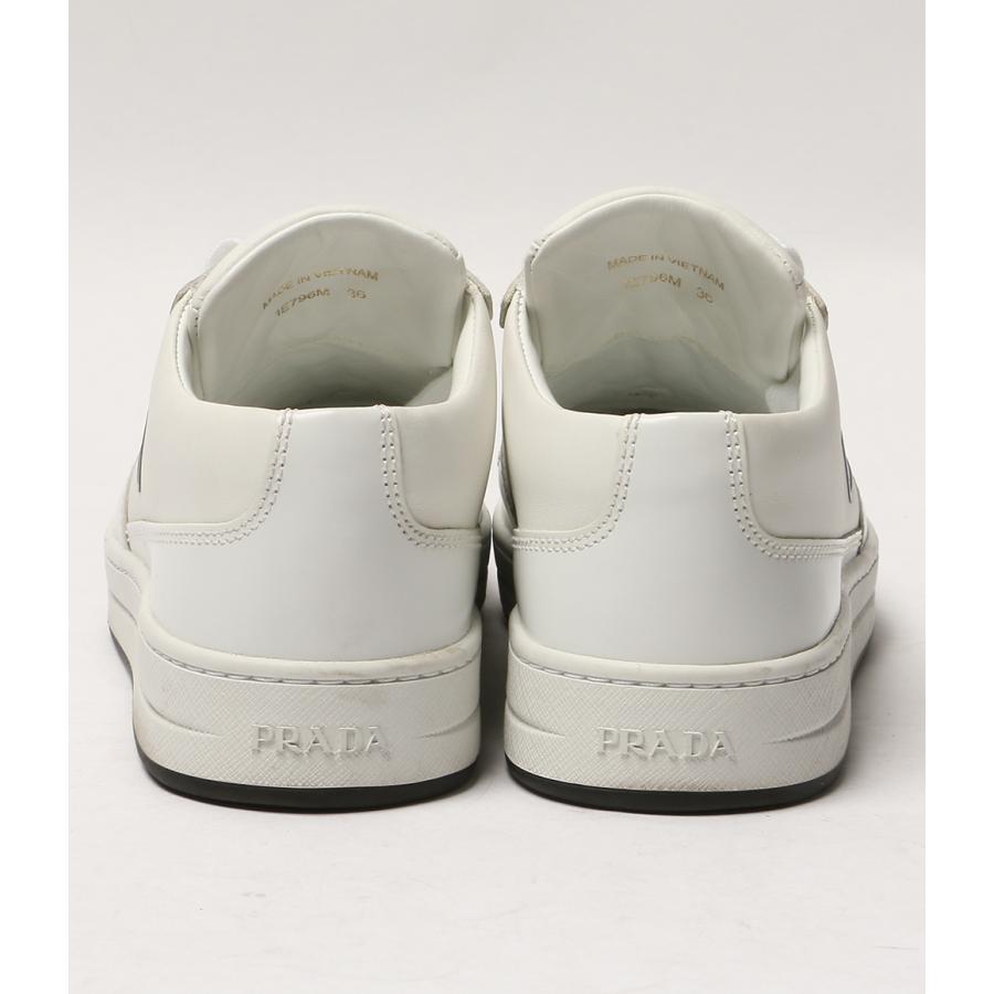 PRADA プラダ スニーカー ホワイト 箱付き 1E796M サイズ36.5 PRADA（プラダ） ロゴスニーカー ホワイト 1E796M レディース SIZE 36