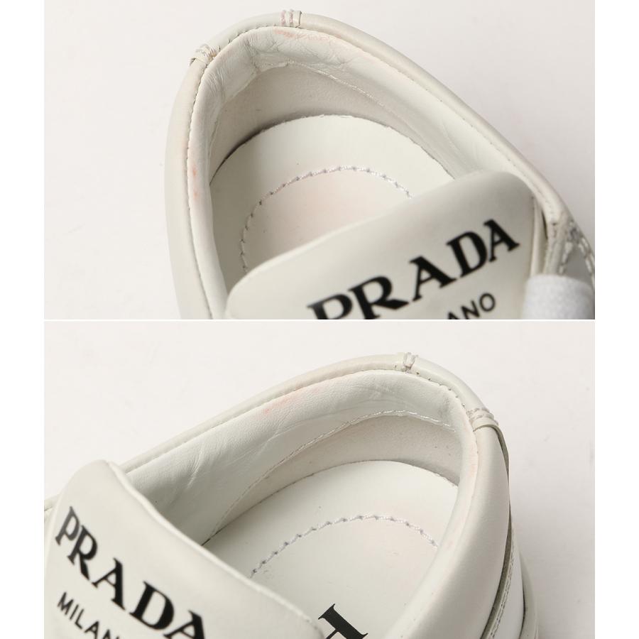 PRADA（プラダ） ロゴスニーカー ホワイト 1E796M レディース SIZE 36
