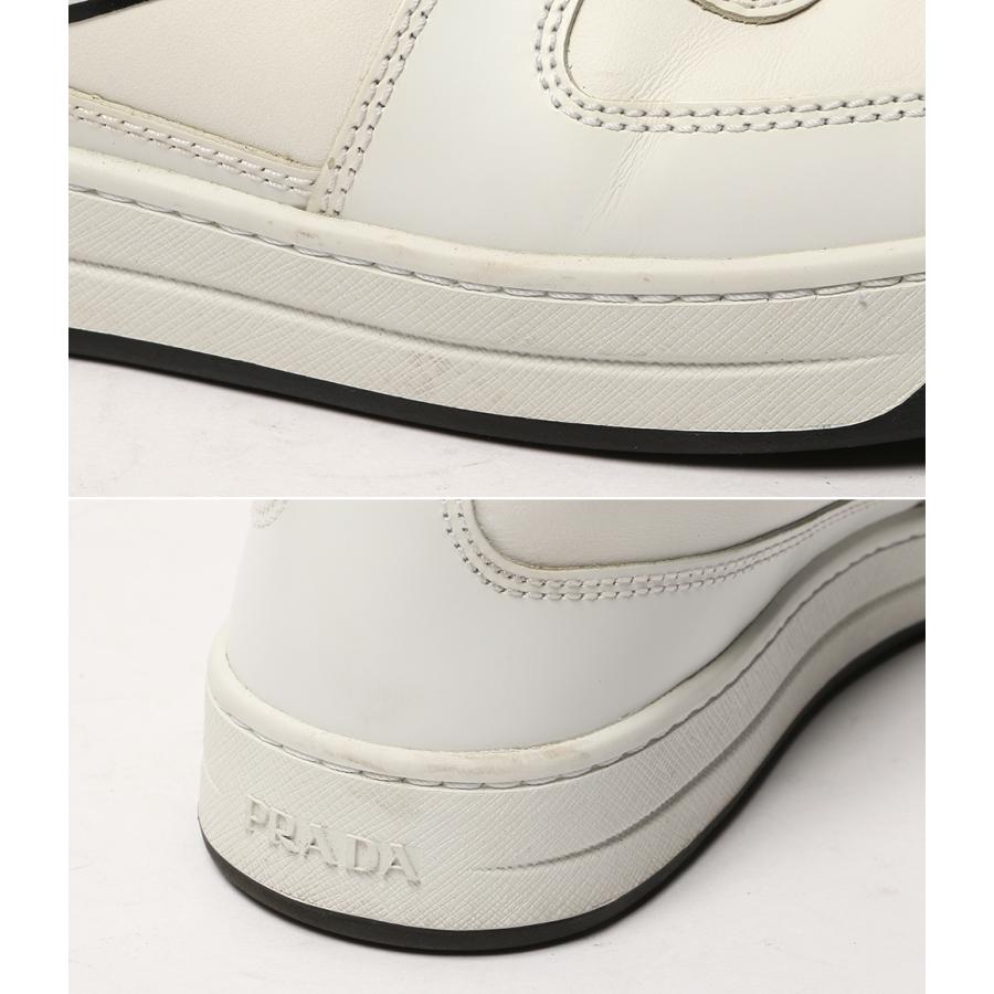 PRADA（プラダ） ロゴスニーカー ホワイト 1E796M レディース SIZE 36