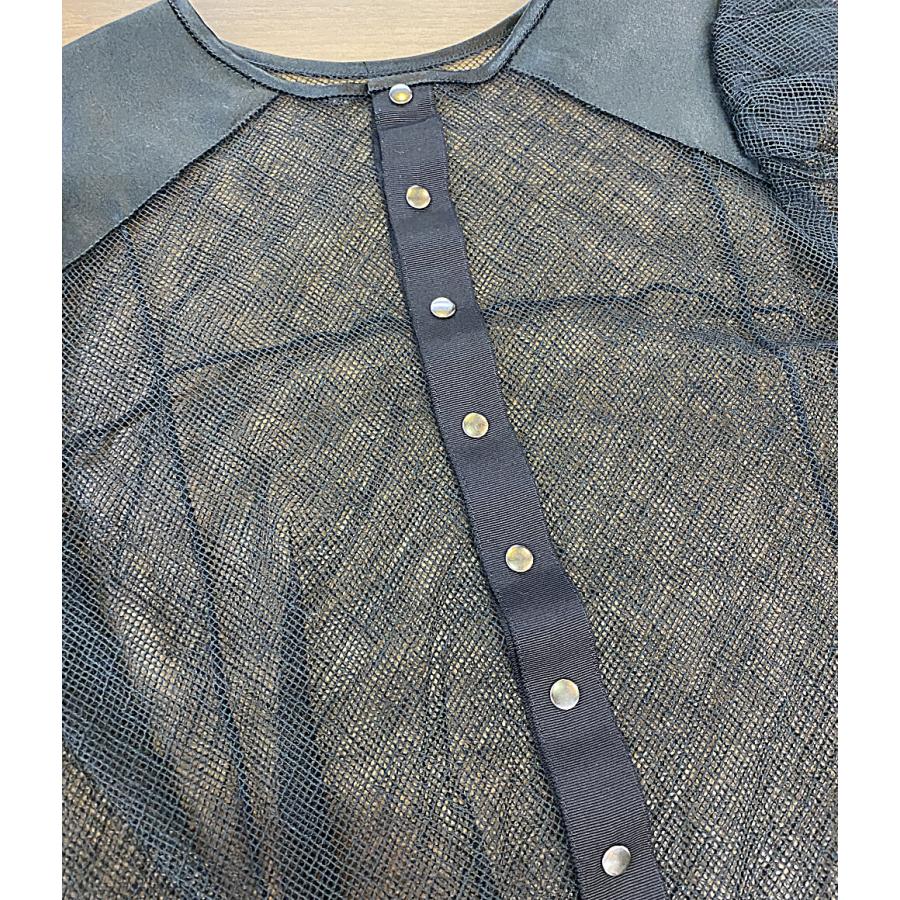 レディース 完売商品✨25SS Drawer ドゥロワー 裏毛ヘムフリルブラウス 