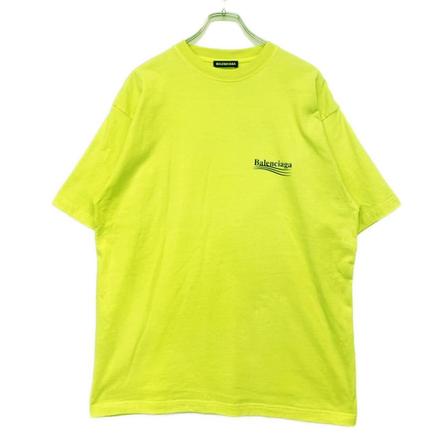 BALENCIAGA（バレンシアガ） 半袖Tシャツ ネオンイエロー 