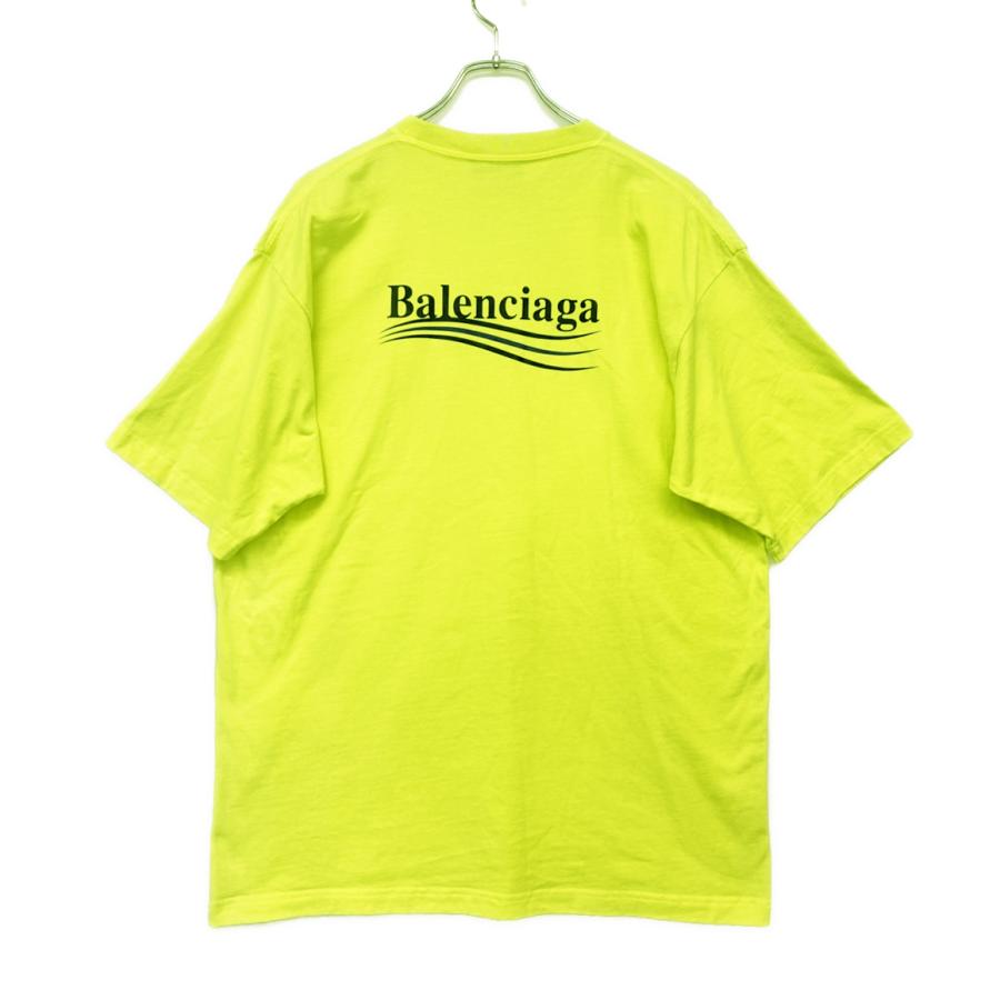 BALENCIAGA（バレンシアガ） 半袖Tシャツ ネオンイエロー 