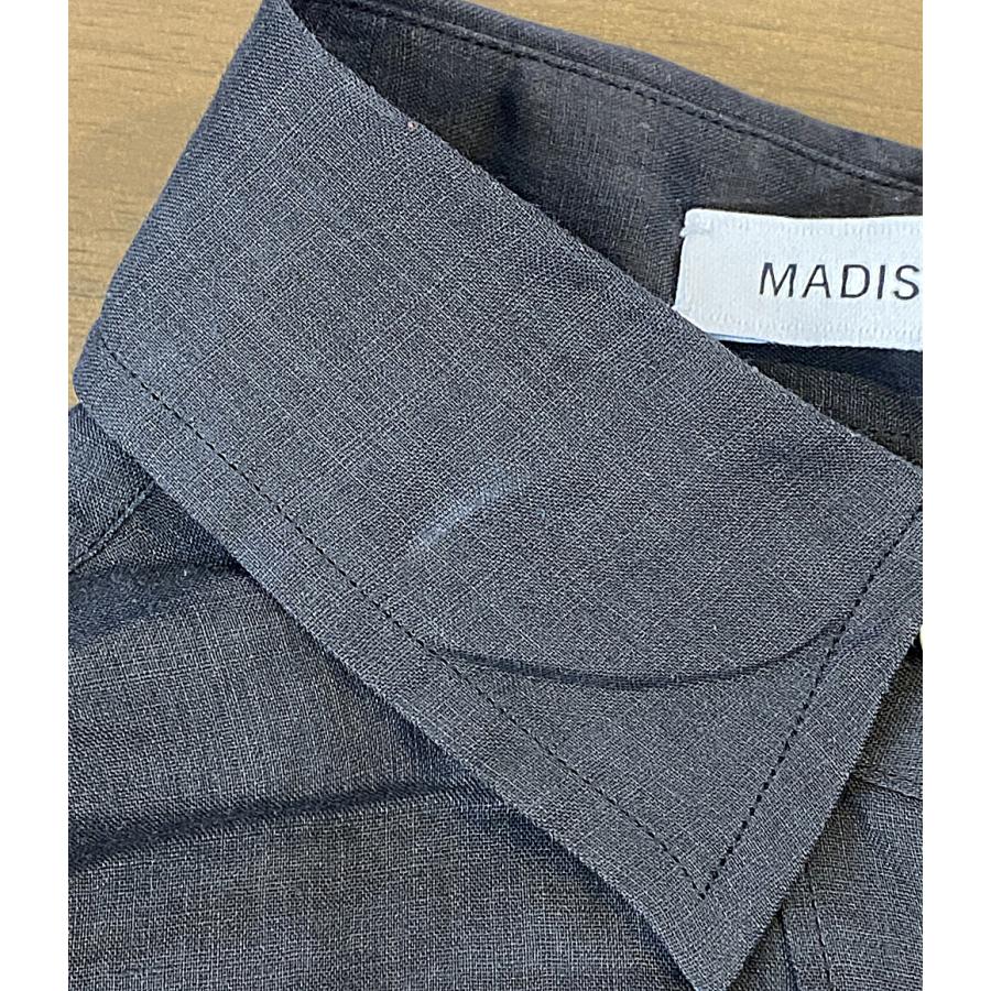 マディソンブルー 長袖シャツ リネン MB191-5741 レディース SIZE XS