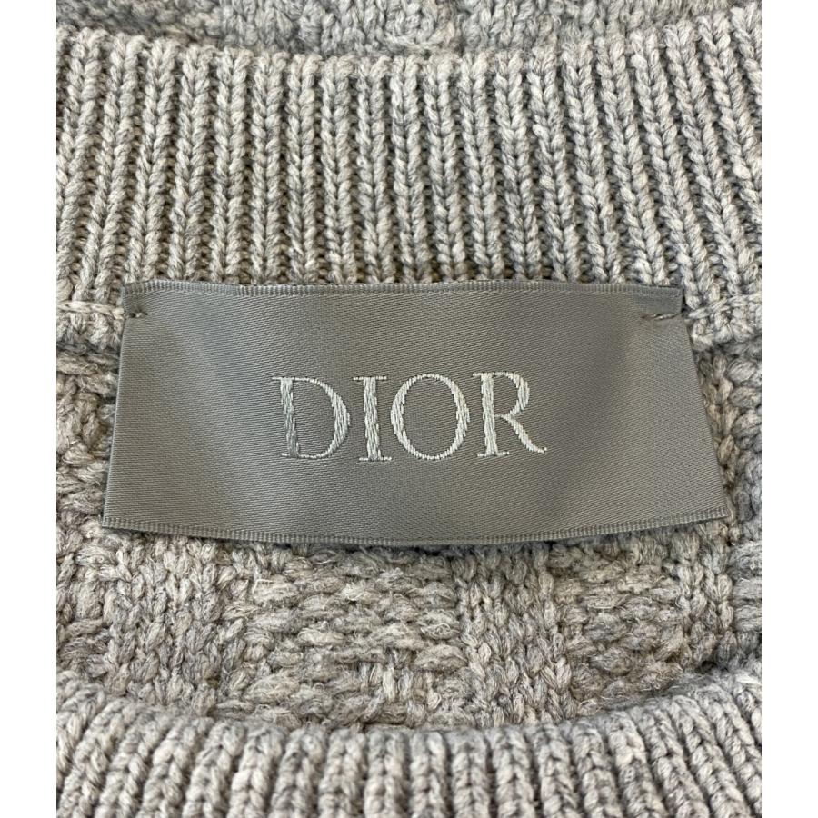 美品 ディオール・オム ニット オブリーク 513M634A7003 メンズ SIZE S DIOR HOMME 中古の画像