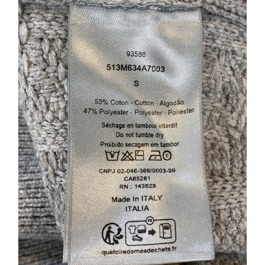 美品 ディオール・オム ニット オブリーク 513M634A7003 メンズ SIZE S DIOR HOMME 中古の画像