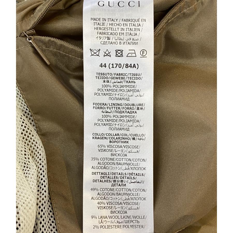 美品 グッチ ナイロンジップアップ ジャケット 692937 Z8A1Q メンズ SIZE 44 GUCCI 中古の画像