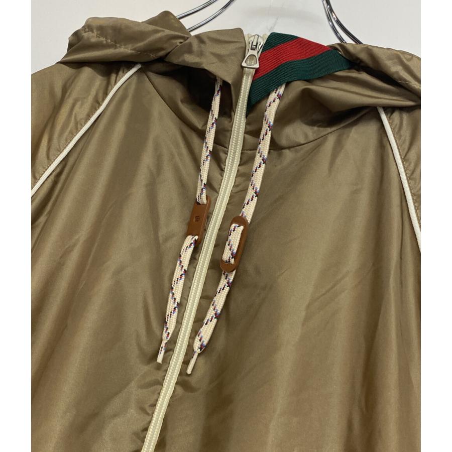美品 グッチ ナイロンジップアップ ジャケット 692937 Z8A1Q メンズ SIZE 44 GUCCI 中古の画像