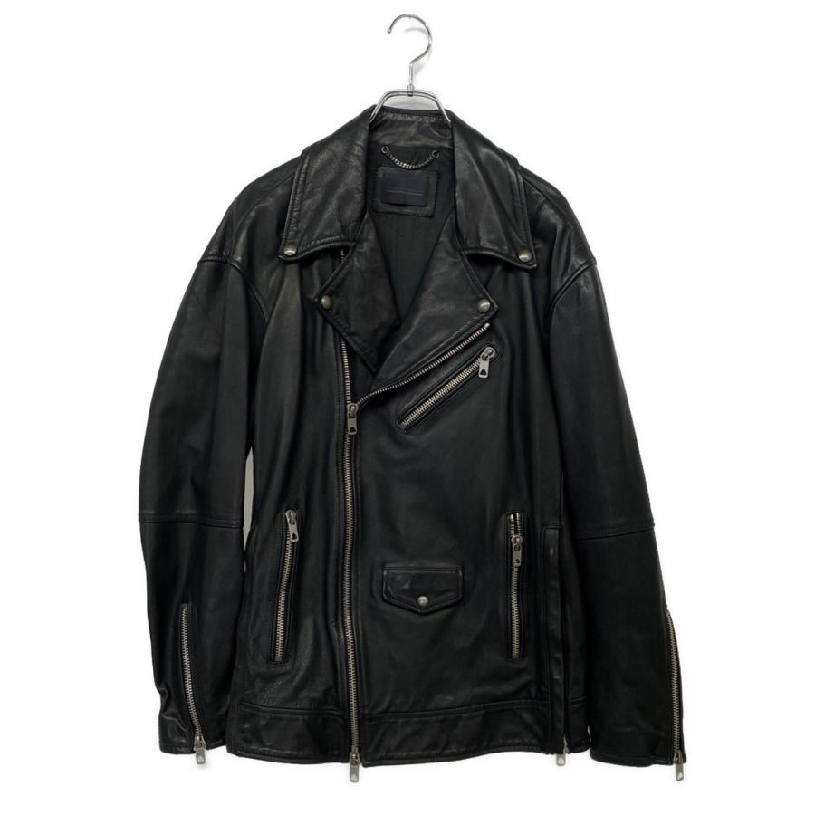 M*J様 美品　ディーゼルブラックゴールド　ライダース ディーゼルブラックゴールド シングルライダースジャケット 牛革