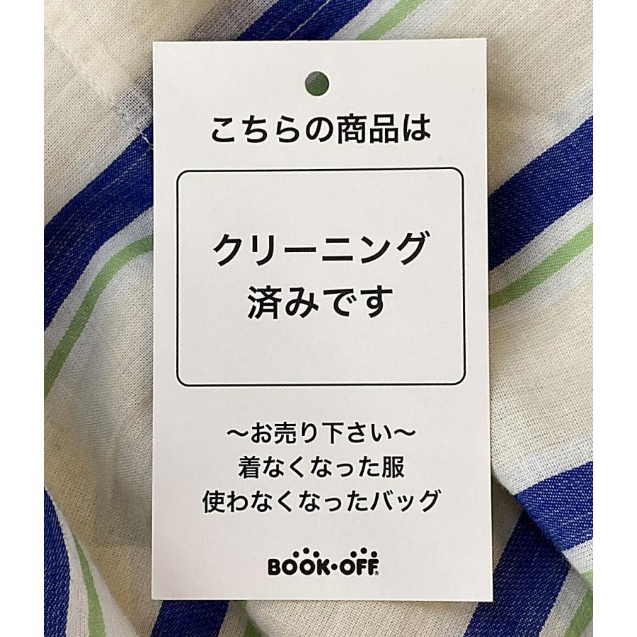 NE QUITTEZ PAS!（ヌキテパ） 七分袖ワンピース インド綿 ストライプ