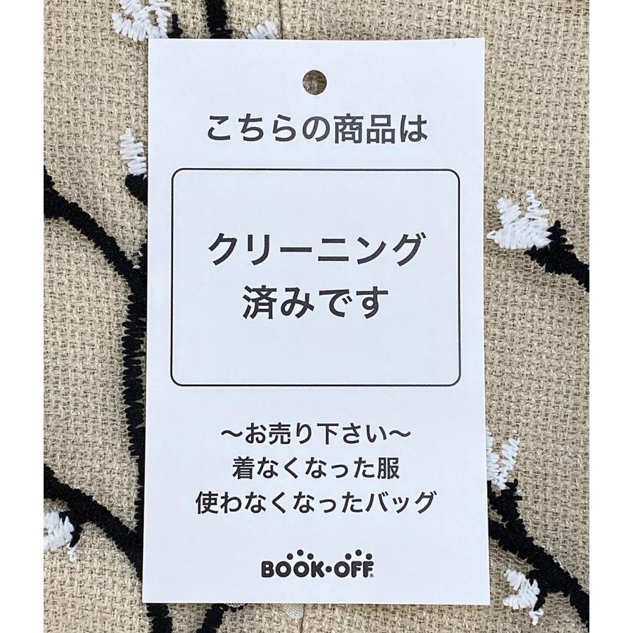 セブンテン バイミホカワヒト ツイード刺繍トップス チュール フラワー