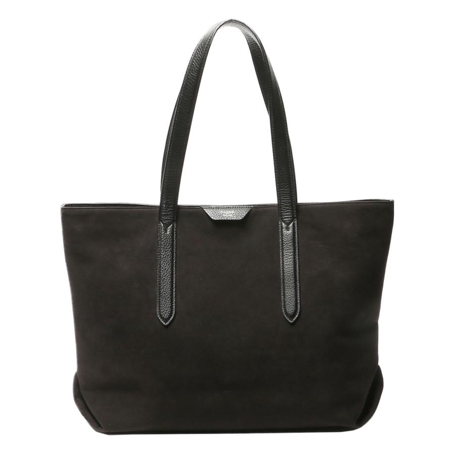 ペッレモルビダ トートバッグ ブラック スエード メンズ PELLE MORBIDA