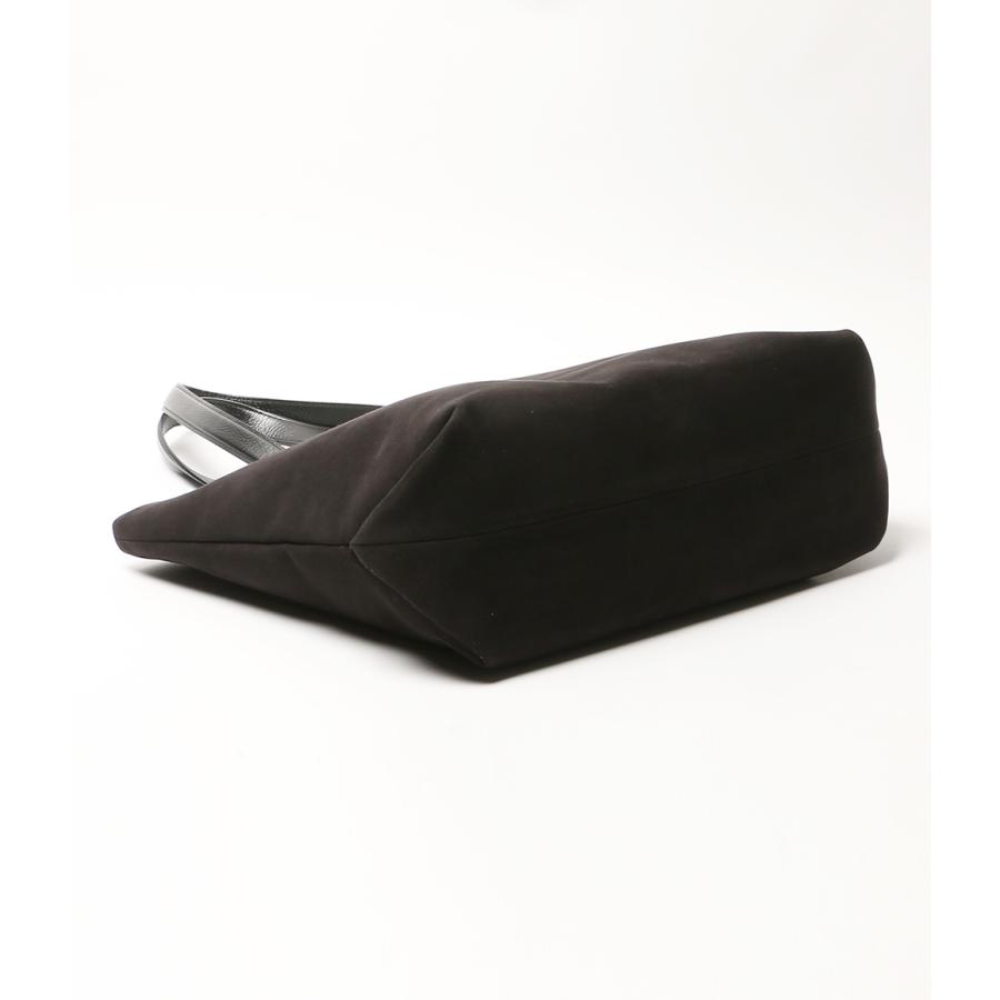 ペッレモルビダ トートバッグ ブラック スエード メンズ PELLE MORBIDA