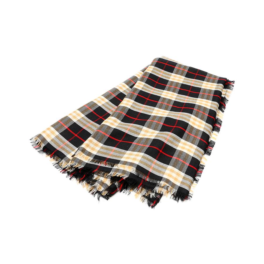 バーバリー 薄手ストール カシミヤ100％ レディース BURBERRY 中古