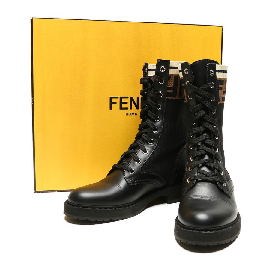 FENDI(フェンディ) バイカーブーツ-