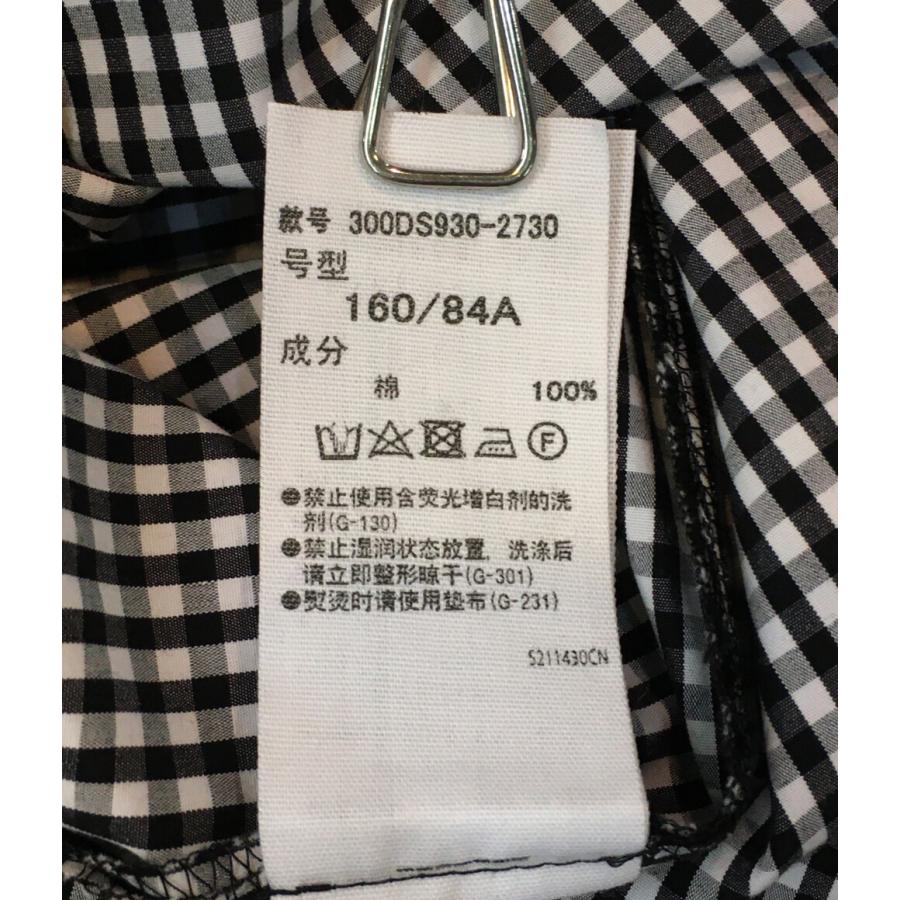 エンフォルド フロントリボンブラウス ギンガムチェック 20ss 300DS930