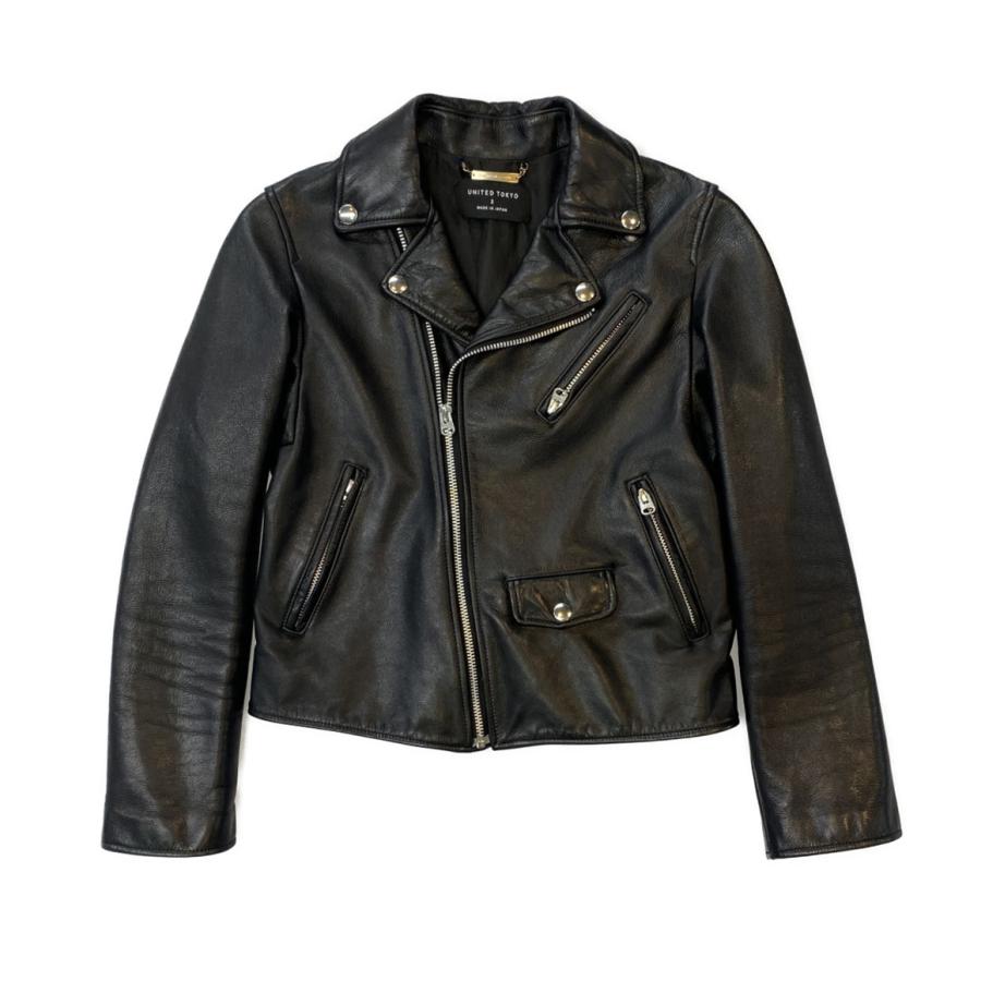 ＜beautiful people＞ ライダースジャケット サイズ150 beautiful people (ビューティフルピープル) shrink leather