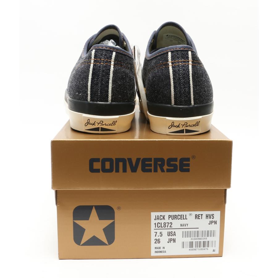 コンバース スニーカー デニム JACK PURCELL RET HVS メンズ SIZE 26cm