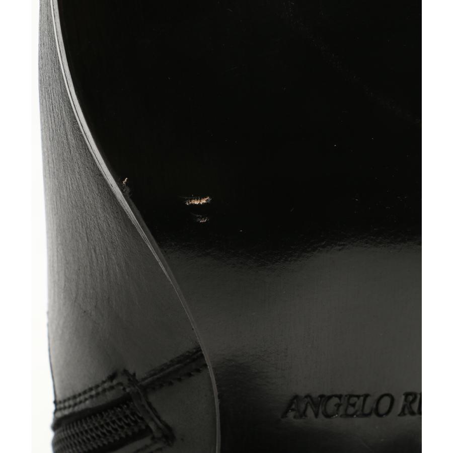 【美品】angelo ruffoヒールブーツ BEAMS（ビームス）ANGELO RUFFO / LIZARD STAMP BOOTS（シューズ