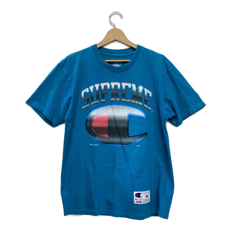 シュプリーム チャンピオン 半袖Tシャツ ロゴプリント 2019ss メンズ  