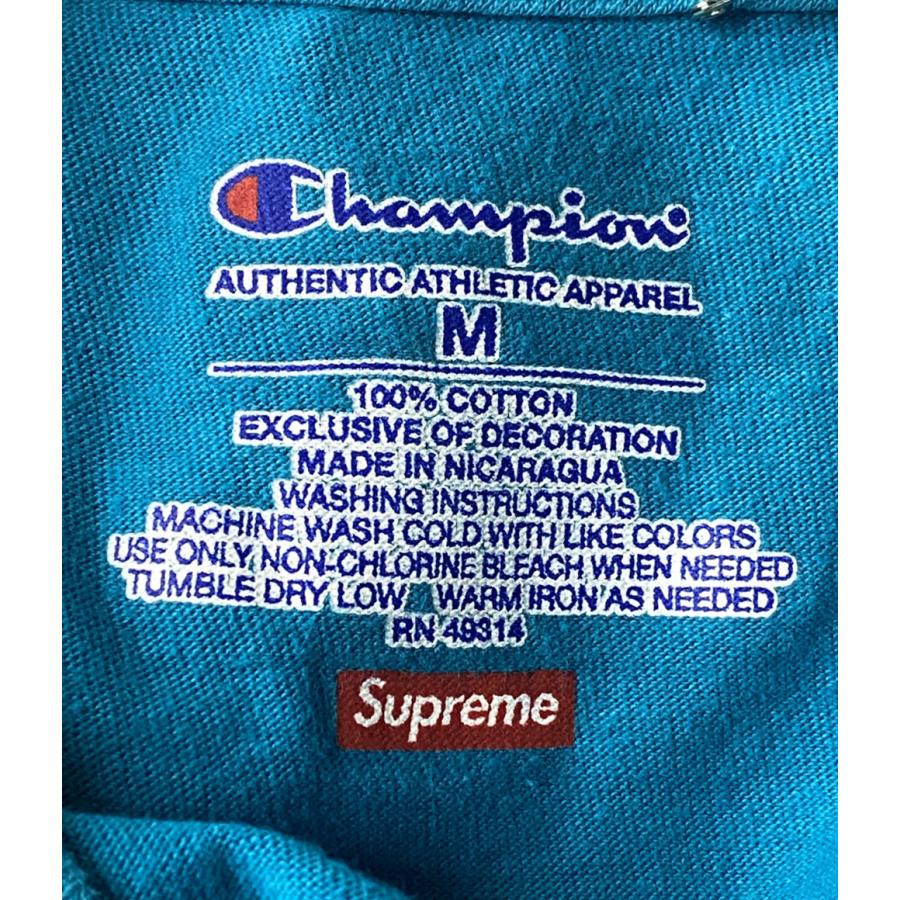 シュプリーム チャンピオン 半袖Tシャツ ロゴプリント 2019ss メンズ  