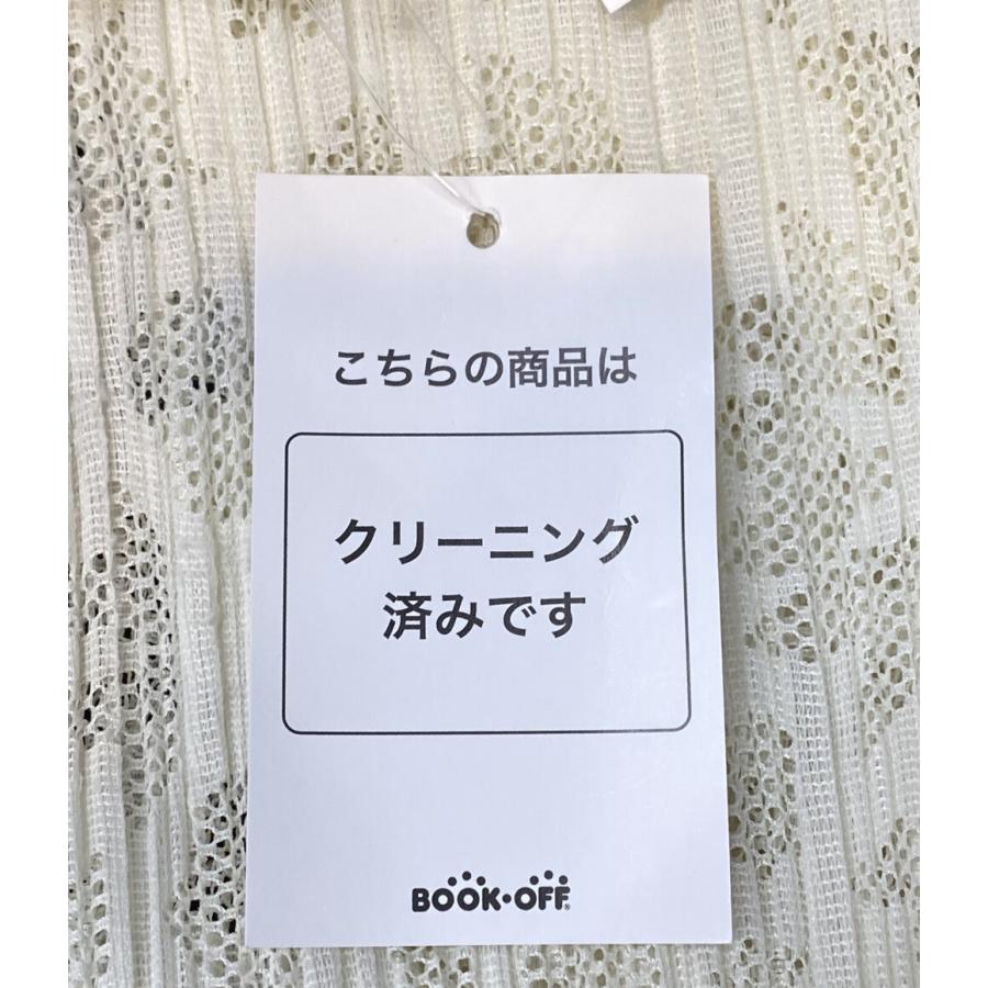 プリーツプリーズ フレンチスリーブカットソー オフホワイト PP51 
