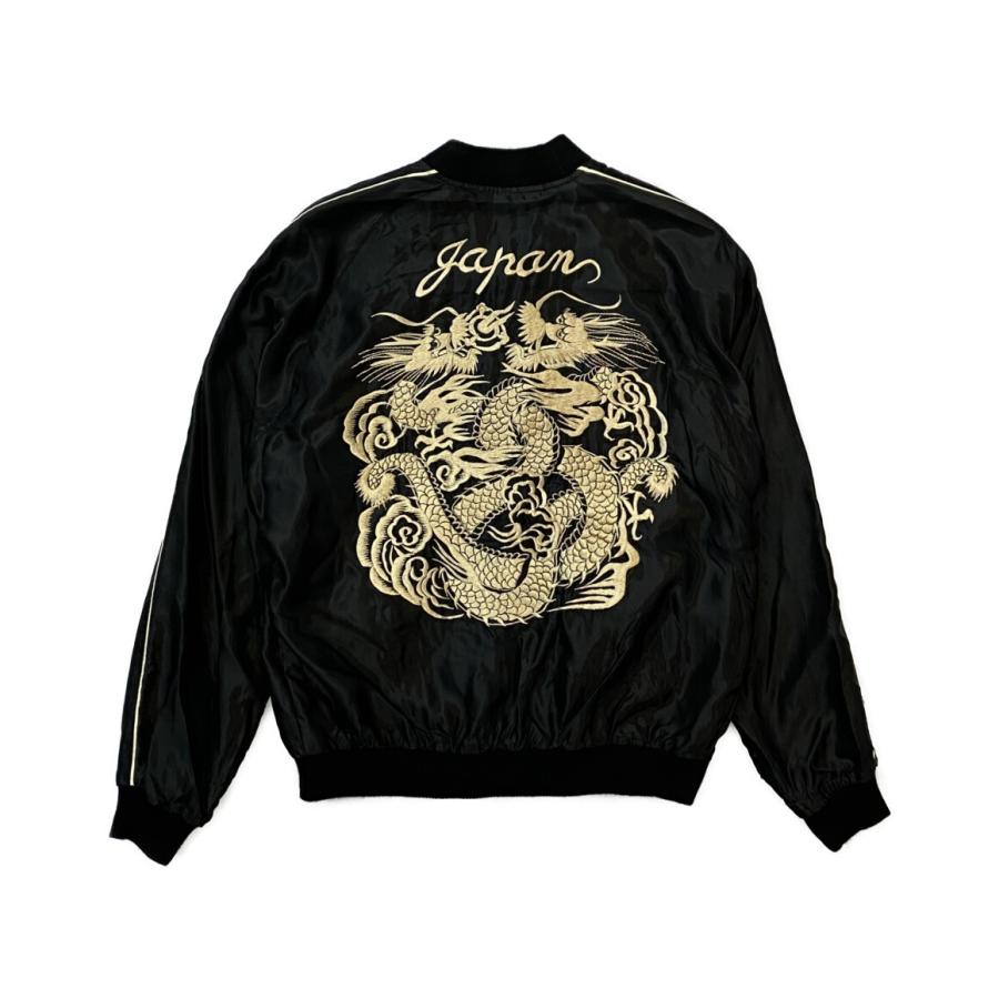 テーラー東洋 スカジャン BLACK EAGLE TANGLED DRAGONS メンズ