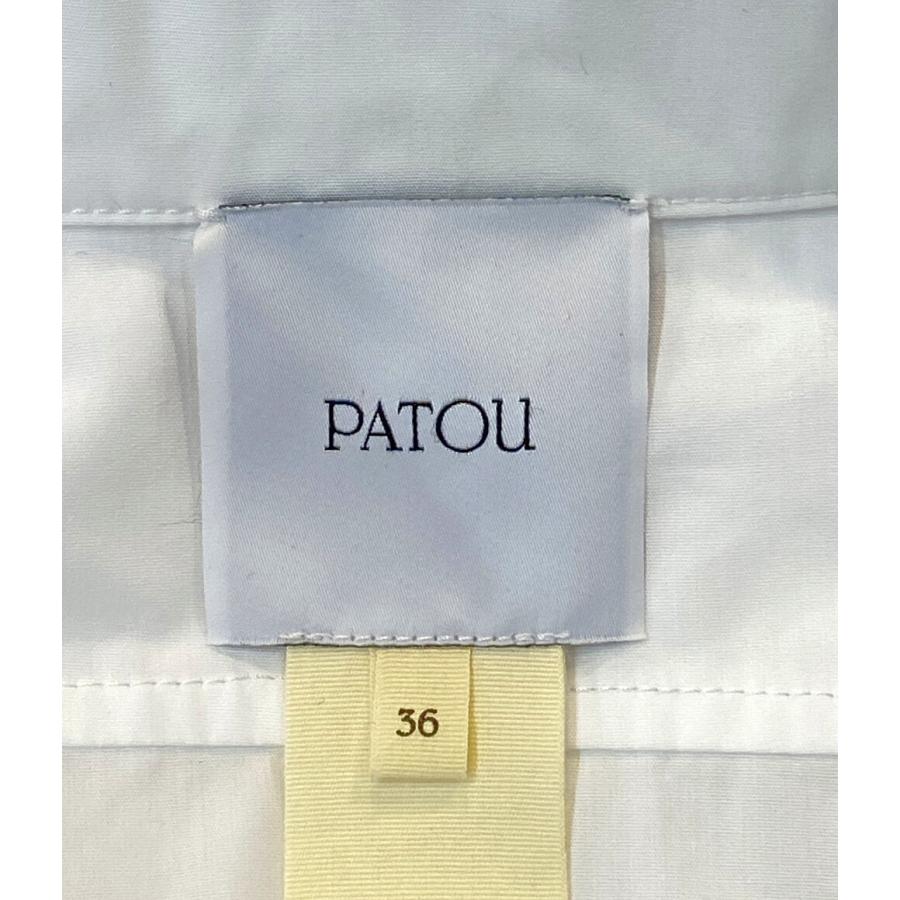 パトゥ 長袖刺繍シャツ 2022aw レディース SIZE 36 PATOU 中古 