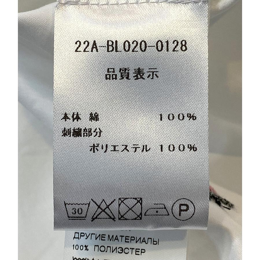 パトゥ 長袖刺繍シャツ 2022aw レディース SIZE 36 PATOU 中古 パトゥ 長袖刺繍シャツ 2022aw レディース SIZE 36 PATOU 中古