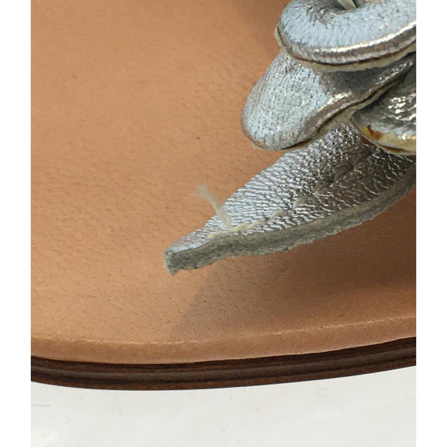 マノロブラニク サンダル フラワー レディース SIZE 38 MANOLO BLAHNIK