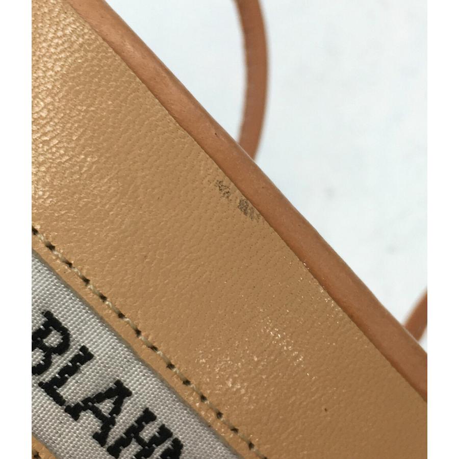 マノロブラニク サンダル フラワー レディース SIZE 38 MANOLO BLAHNIK