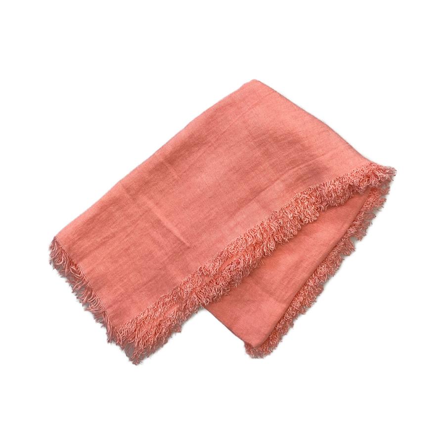 アソースメレ ストール リネン ピンク レディース SIZE - asauce meler