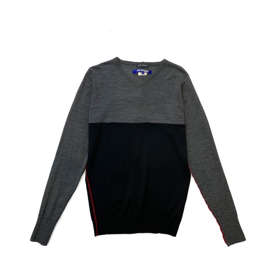 コムデギャルソンジュンヤワタナベマン 切替ウールニット JOHN SMEDLEY 