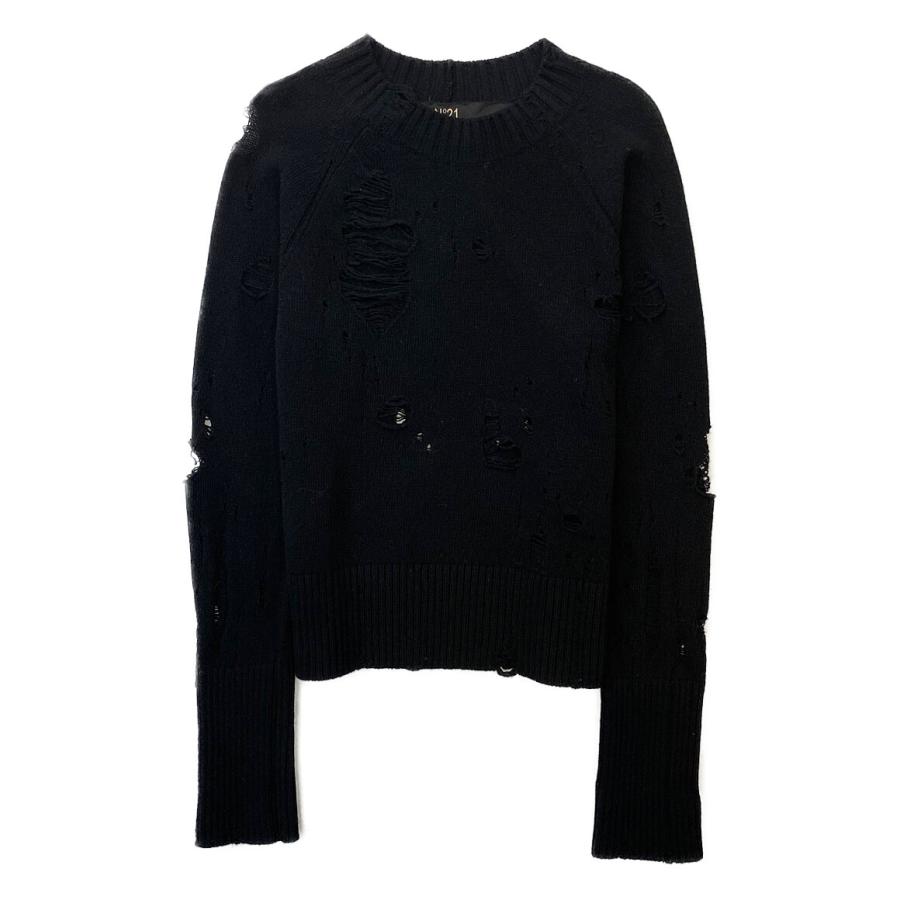ヌメロヴェントゥーノ ニット 21aw クラッシュニット レディース SIZE 