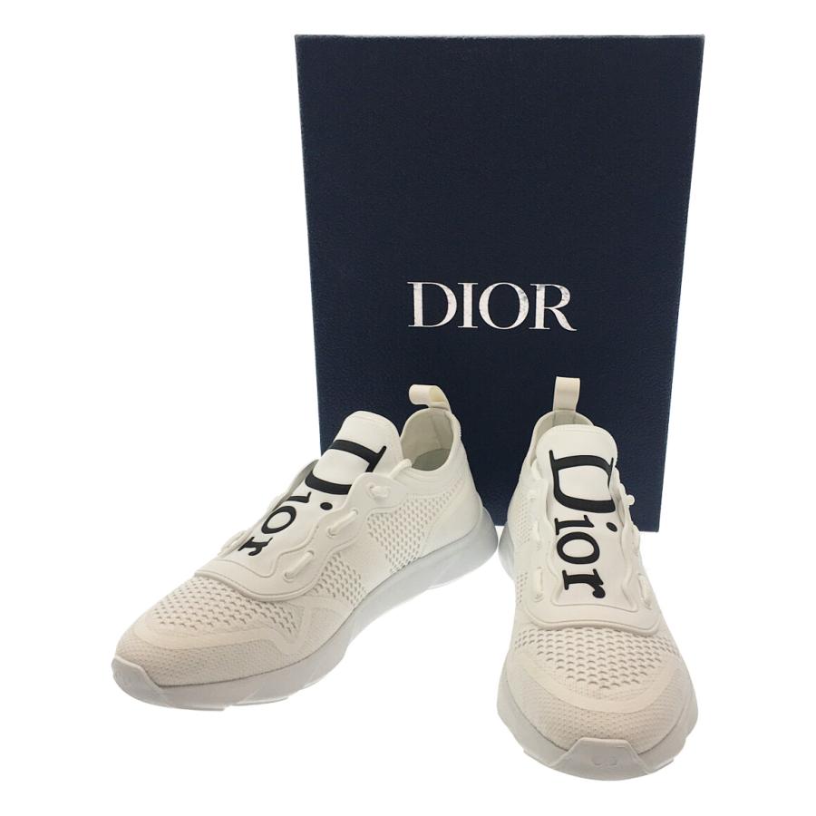 美品DIOR HOMME ディオールオムメンズスニーカーホワイト