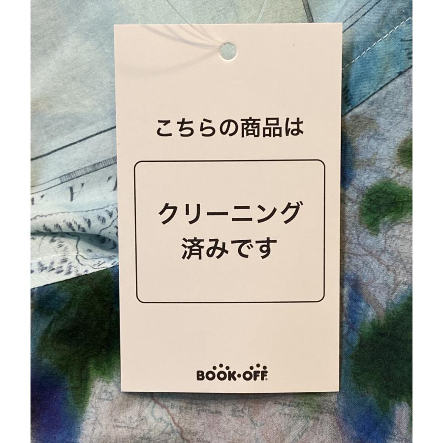 美品 ポールスミス 長袖シャツ 地図プリント 22AW PFCR78624 メンズ