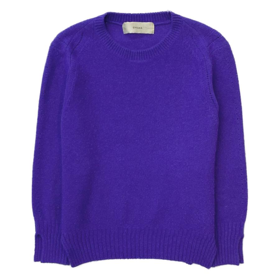 シクラス 長袖ニット ウールカシミヤ混 1-02-05-0036 レディース SIZE 