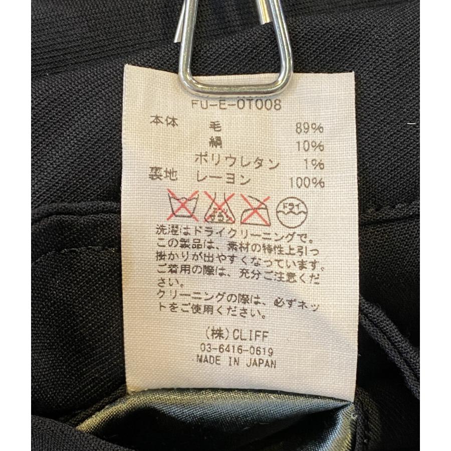 フミカウチダ ロングコート ブラック FU-E-OT008 レディース フミカウチダ ロングコート ブラック FU-E-OT008 レディース