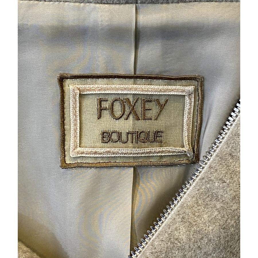 美品 フォクシー コート 2020AW FOX PUFF カシミヤ 41597-AJ0A413TN