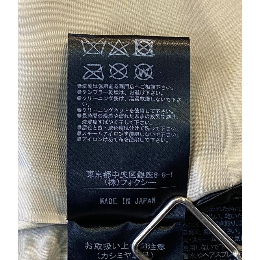 美品 フォクシー コート 2020AW FOX PUFF カシミヤ 41597-AJ0A413TN