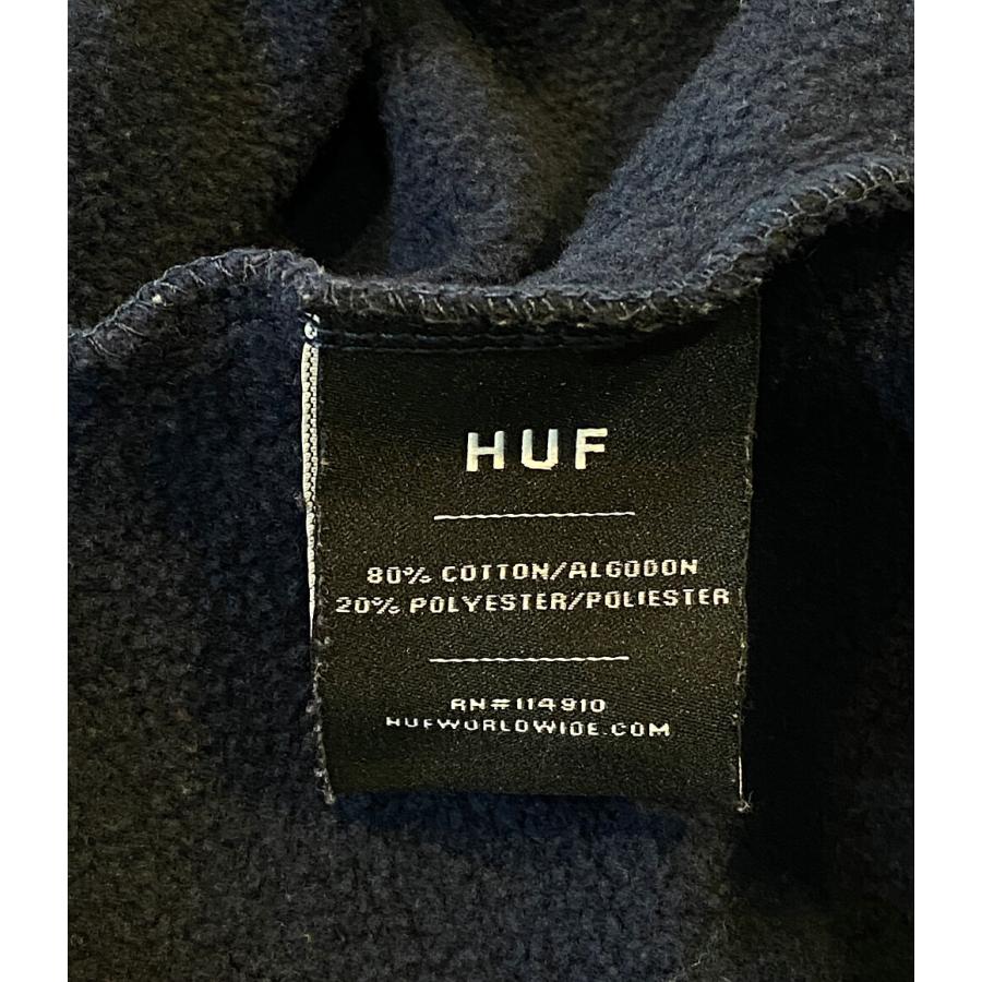 ハフ パーカー ネイビー 114910 メンズ SIZE M HUF 中古 : Rehello by