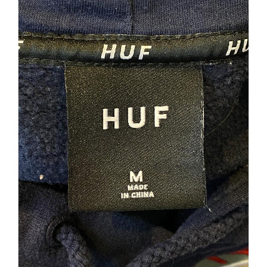 ハフ パーカー ネイビー 114910 メンズ SIZE M HUF 中古 : Rehello by