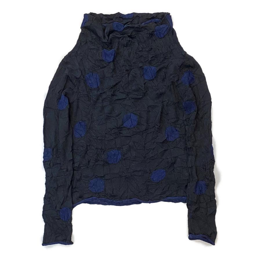 ワイズ 長袖ニット ドット柄 21aw YMK63575 レディース SIZE 2 Y